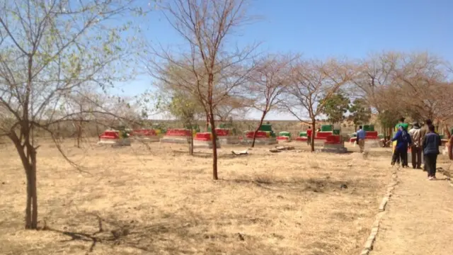 Qubuurahan Badme waxaa ku xabbaalan ciidamo Itoobiyan ah