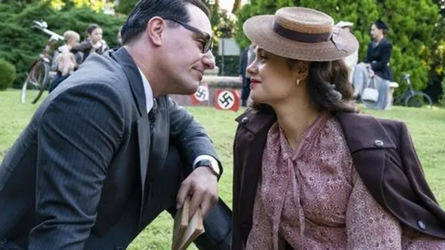 Rodrigo Lombardi e Sophie Charlotte interpretam Guimarães Rosa e Aracybonus para betanoCarvalho na série da Globo