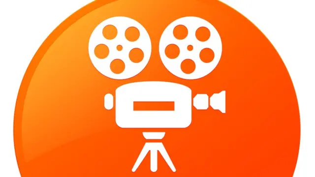 Dibujo con un ícono que identifica el cine.