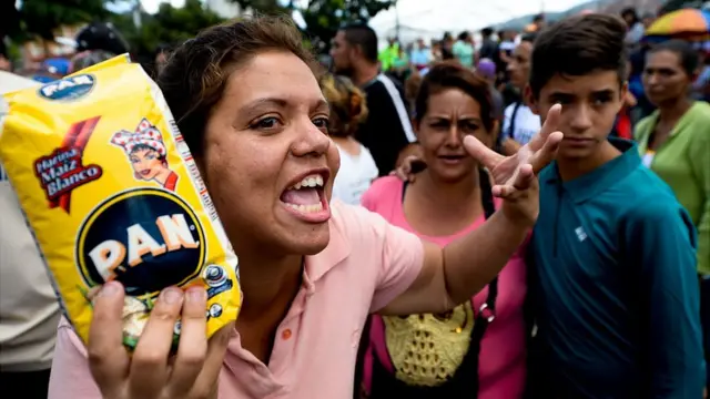 Protestos en Venezuela