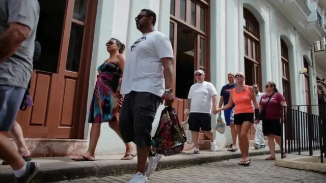Thomas Cook customers in Havana
