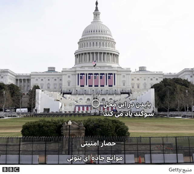 مراسم تحلیف جو بایدن