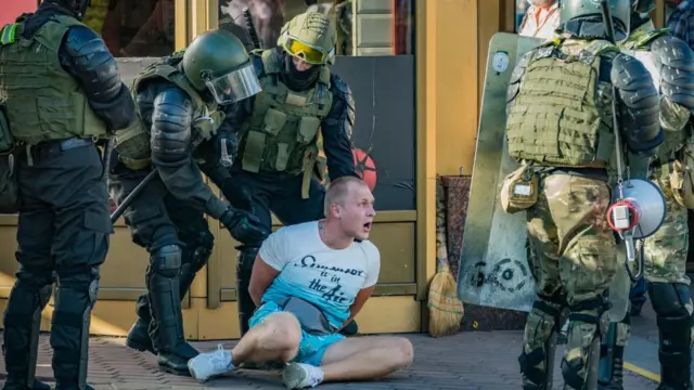 Затримання у Мінську