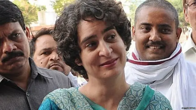 प्रियंका गांधी, कांग्रेस