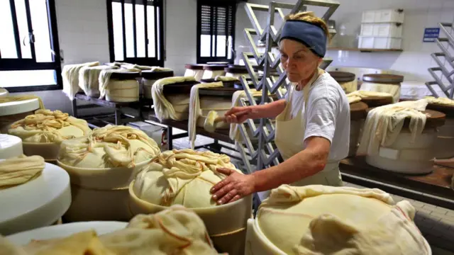 파르미지아노의 제조 과정