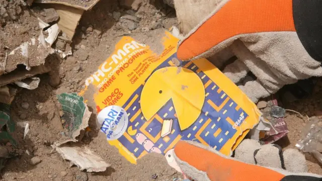 En 1983, Atari enterró cientos de miles de cartuchos de juegos cerca de Alamogordo, en Nuevo México, EE.UU., y fueron descubiertos en una excavación 30 años más tarde.