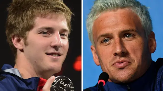 James Feigen y Ryan Lochte
