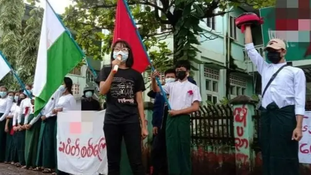 အာဏာသိမ်းမှု ဆန့်ကျင်တဲ့ သပိတ်လှုပ်ရှားမှုတွေမှာ စတင် ပါဝင်တဲ့ အချိန်ကစပြီး မသီရိမိုး