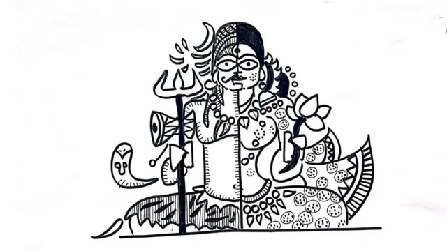 रेखाचित्र - देवदत्त पट्टनायक