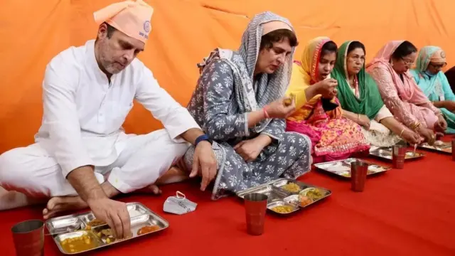 રવિદાસ જયંતી નિમિત્તે રાહુલ અને પ્રિયંકા ગાંધી