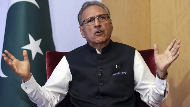 पाकिस्तान के राष्ट्रपति आरिफ अल्वी