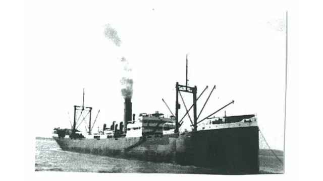 Корабель, на якому родина Мамчак дісталася Австралії