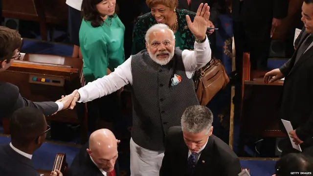 विदेशी धरती पर प्रधानमंत्री नरेंद्र मोदी