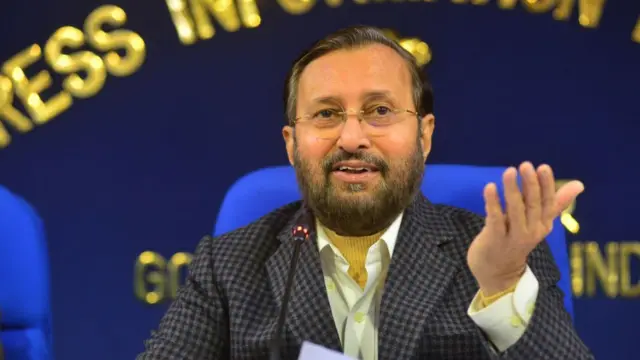 ভারতের তথ্যমন্ত্রী প্রকাশ জাভড়েকর