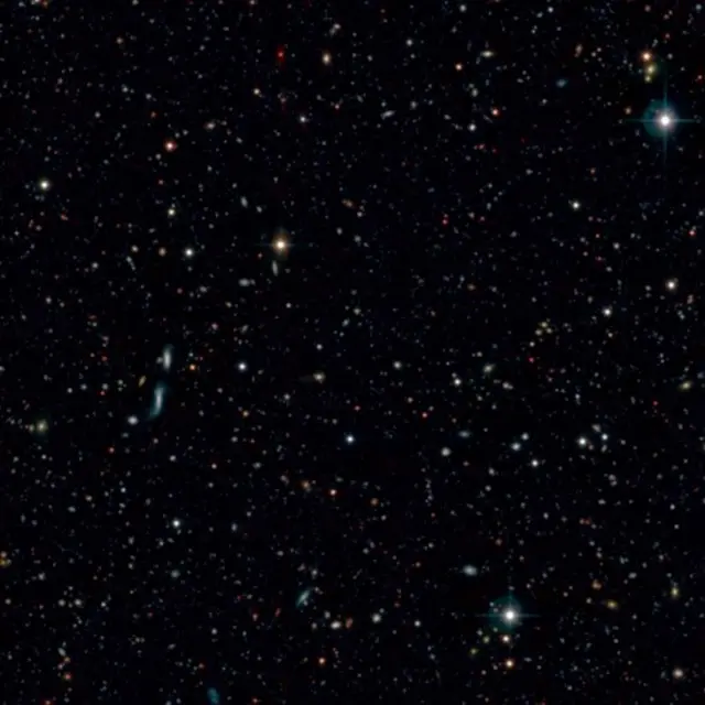 Zona del cielo explorada con el proyecto OTELO