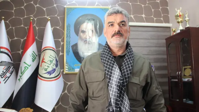 El Kaim Alayı Komutanı Zeki Muratlı.