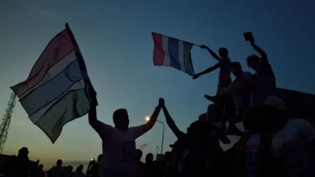 شادمانی مردم گامبیا در پی خروج جامع از کشور