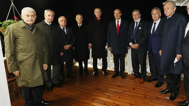 Arınç, Erdoğan ve Bahçeli