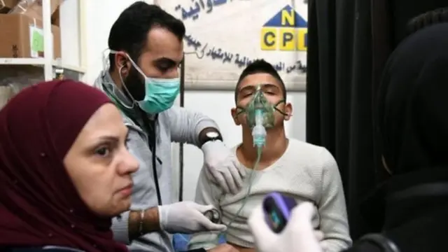 ரசாயன ஆயுதம் பயன்படுத்தப்பட்டதா?