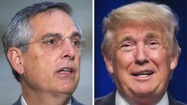 रेफ़ैंसपर्गर और ट्रंप के बीच हुई थी बातचीत