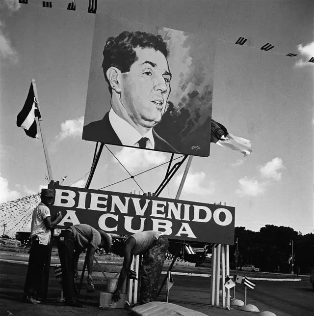 Visita de Ben Bella a Cuba