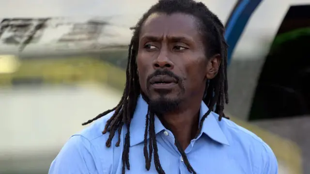 L'entraîneur du Sénégal, Aliou Cissé