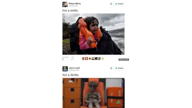 Reaction on Donald Trump Jr tweet