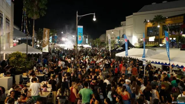 Xaflad ka dhacaysa wadooyiinka Tumon