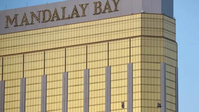 Vista del hotel Mandalay Bay