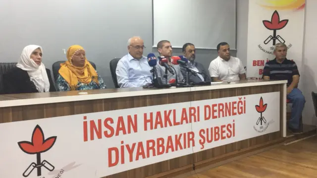 İHD Diyarbakır şubesinde yapılan basın açıklaması