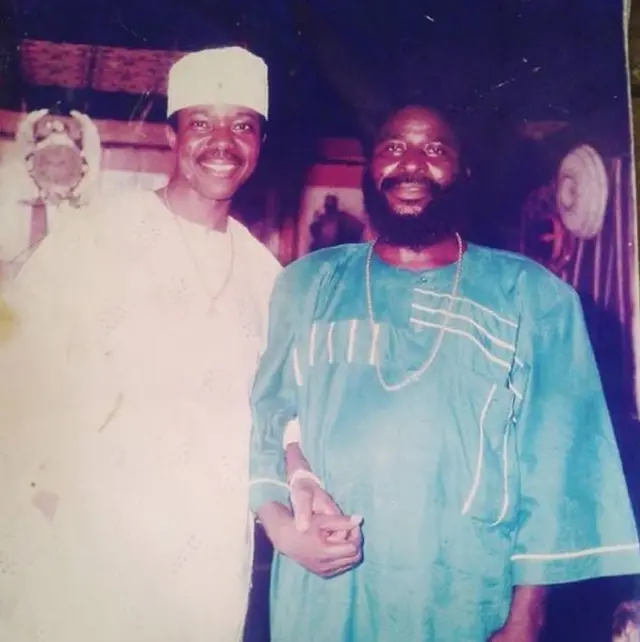 Aworan Jimoh Aliu ati Sunny Ade