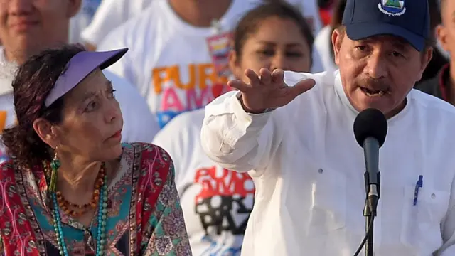 Rosario Murillo y Daniel Ortega