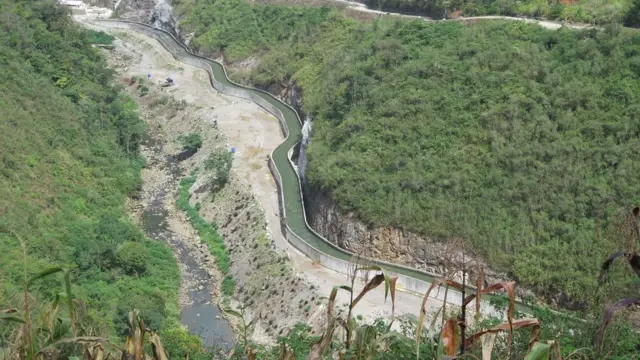 El río Cahabón en Guatemala