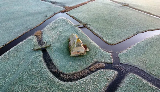 A view of St Thomas Becket church
