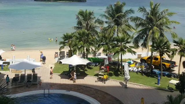 Guam Adası sahilleri