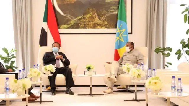 Ra'iisul Wasaaraha Suudaan Cabdalla Xamduuk iyo dhiggiisa Itoobiya, Abiy Axmed