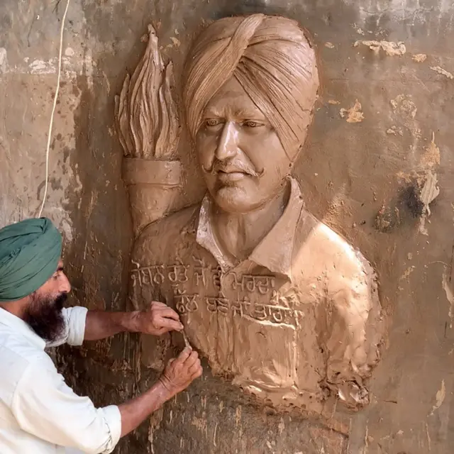 ਸਿੱਧੂ ਮੂਸੇਵਾਲਾ ਦਾ ਬੁੱਤ