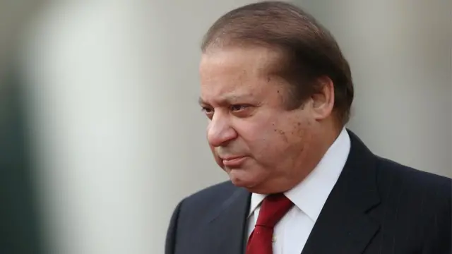 Thủ tướng Pakistan, Nawaz Sharif. Ảnh chụp trong chuyến thăm Đức 11/11/2014