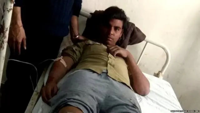 घायलों को अस्पताल में भर्ती कराया गया है