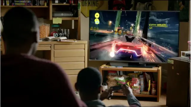 アップルTVの新モデルでは、リモコンを使ってビデオゲームをすることができる