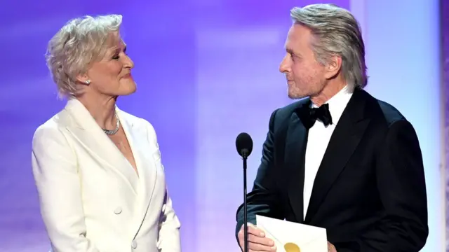 Glenn Close y Michael Douglas