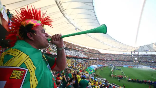 2010 World Cup match between Portugal and Brazil