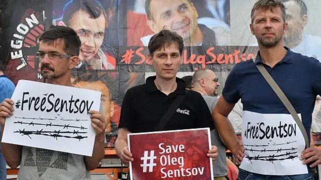 Акція на захист Олега Сенцова