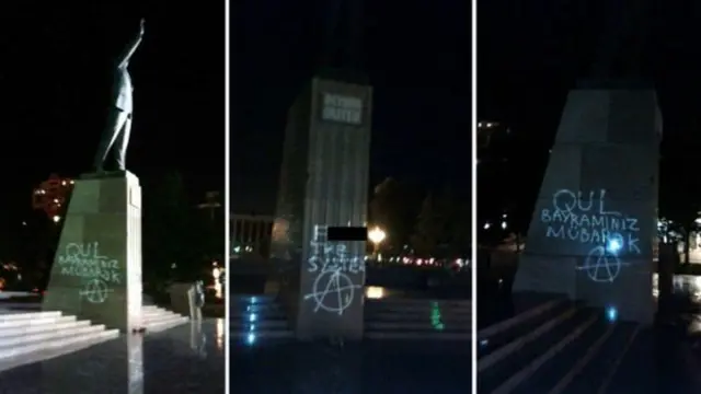 Heydər Əliyevin heykəli