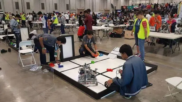 Robotics team from Valaya Alongkorn Rajabhat University