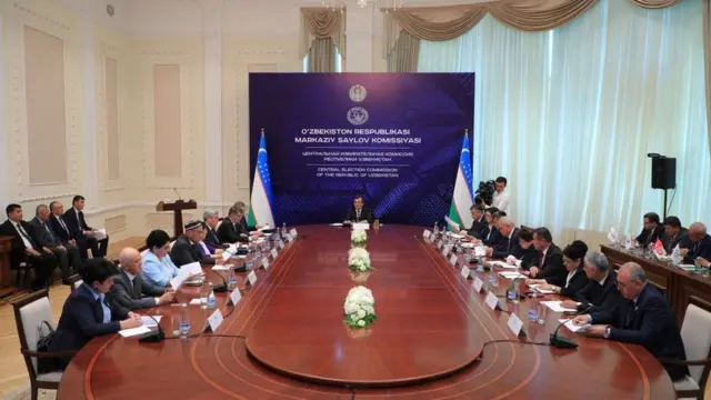 O'zbekiston Markaziy saylov komissiyasi majlisi