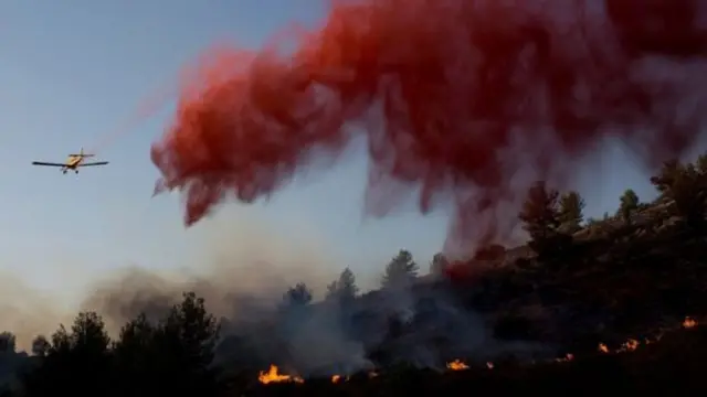 حرائق في إسرائيل