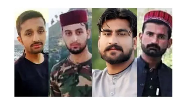 حادثے میں ہلاک ہونے والے چار دوست