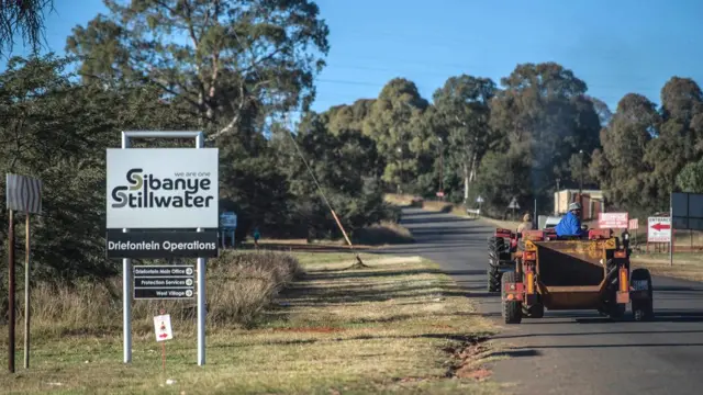 Ikirombwe cakozweko na nyamugigima n'ic'ikigo Sibanye-Stillwater