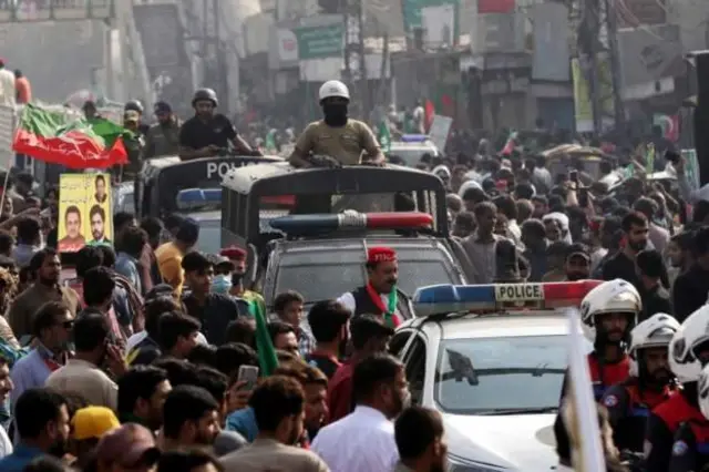 इमरान ख़ान का मार्च